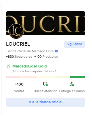 LOUCRIEL storefront preview